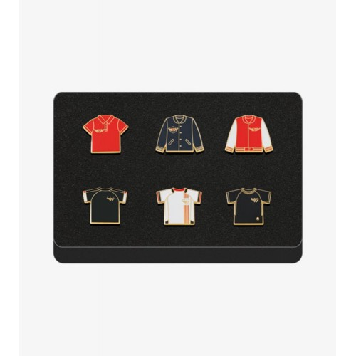 [Pre-Order] T1 Champion's Legacy Badge Set - V6 Edition (해외배송 가능상품)